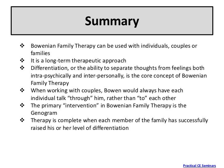 how to write a family therapy case study