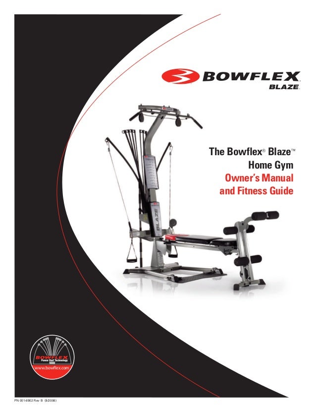 Bowflex Blaze Workouts and Manual