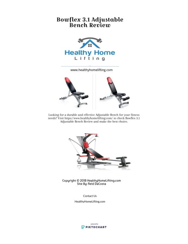 Bowflex 3 1 Adjustable Bench Review Www Healthyhomelifting Com