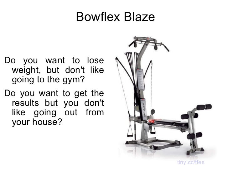 Bowflex blaze