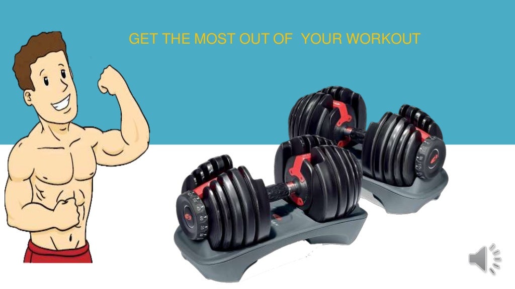 Bowflex Select tech 552 Dumbbells Exercises