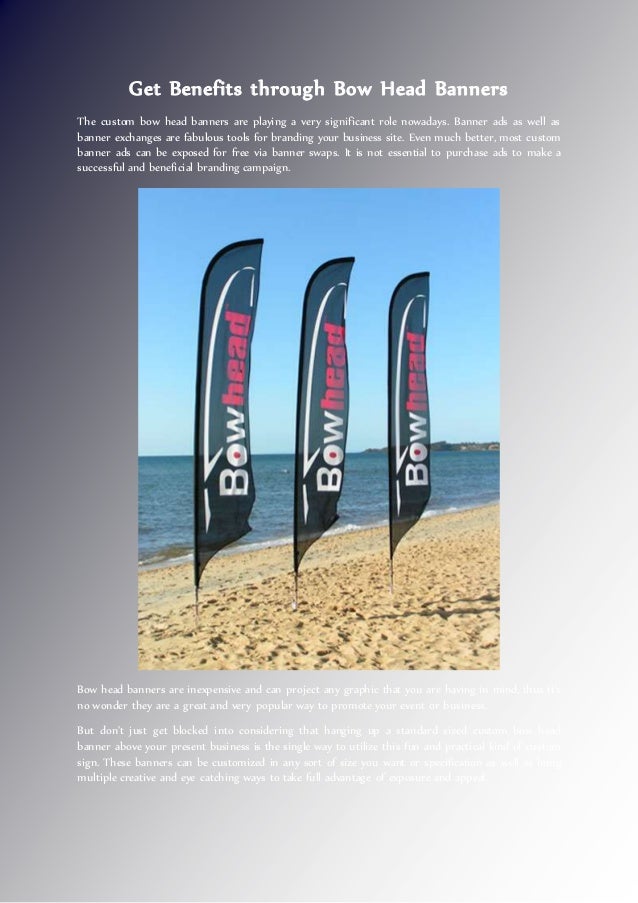 Bow Head Banners