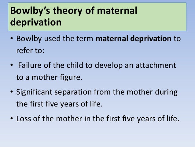 Bowlby attachment theory pdf image