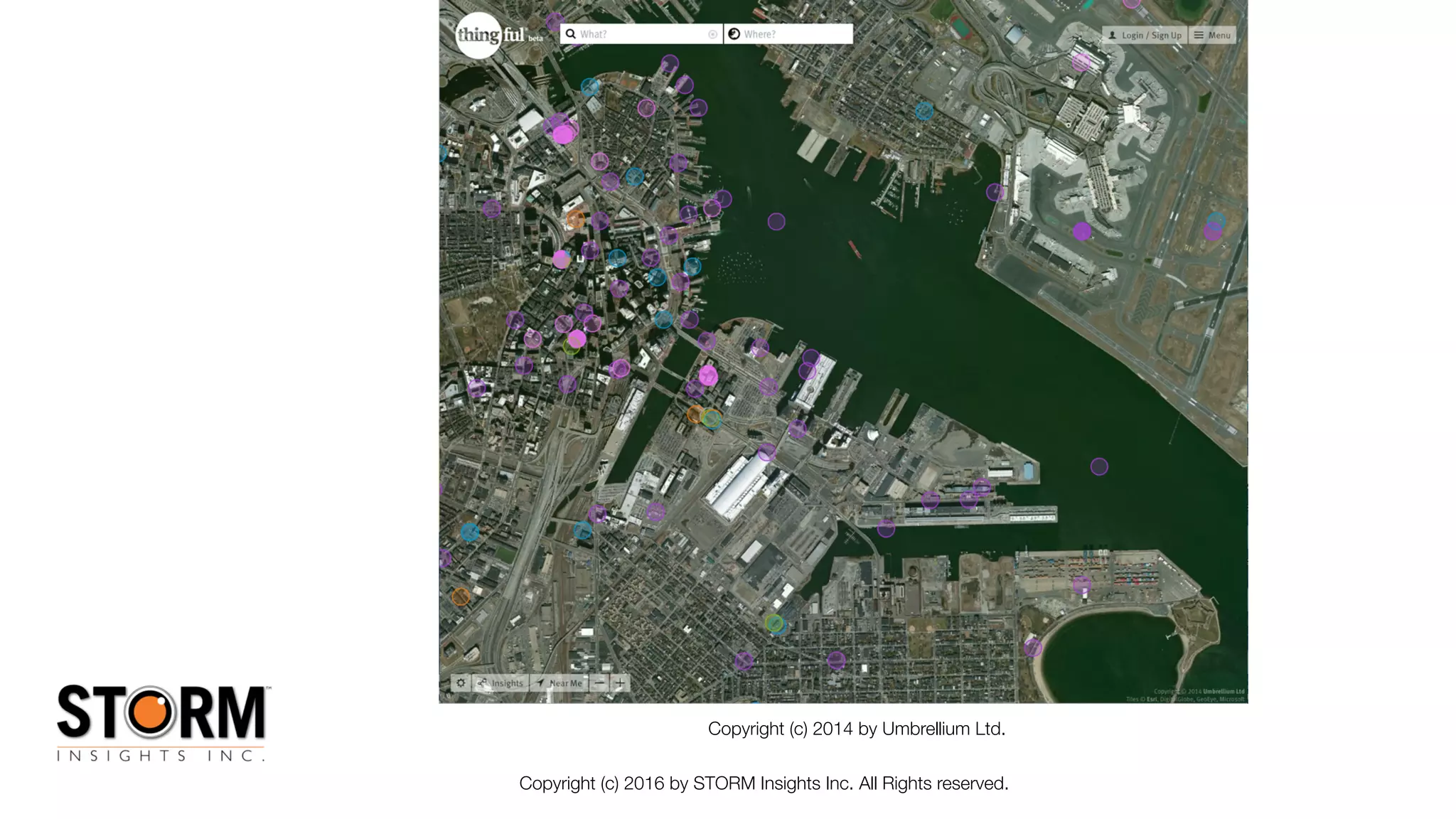 Copyright (c) 2016 by STORM Insights Inc. All Rights reserved.
Copyright (c) 2014 by Umbrellium Ltd.
 