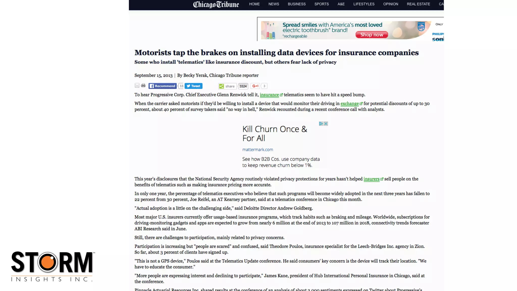 Copyright (c) 2016 by STORM Insights Inc. All Rights reserved.
 