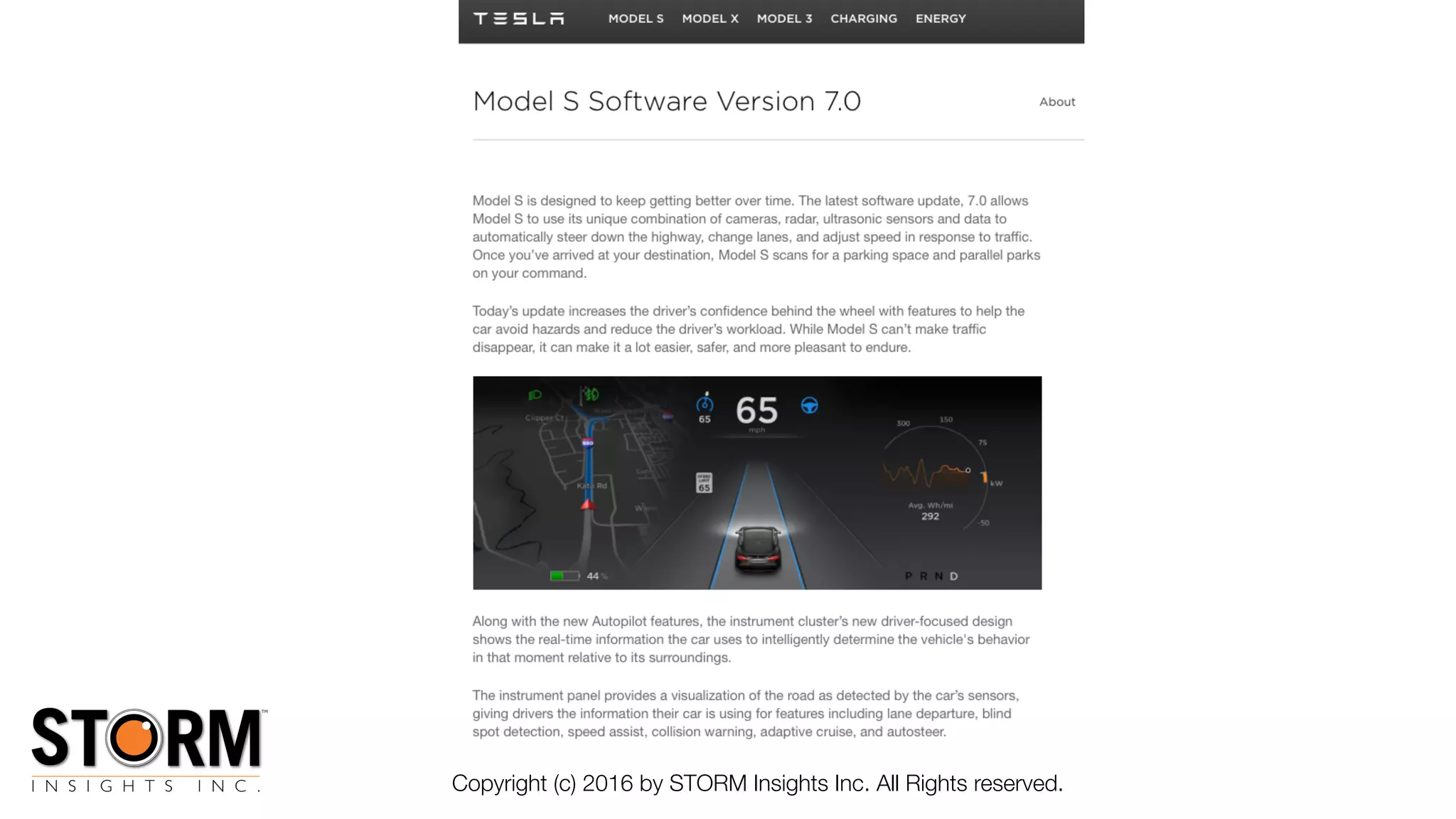 Copyright (c) 2016 by STORM Insights Inc. All Rights reserved.
 