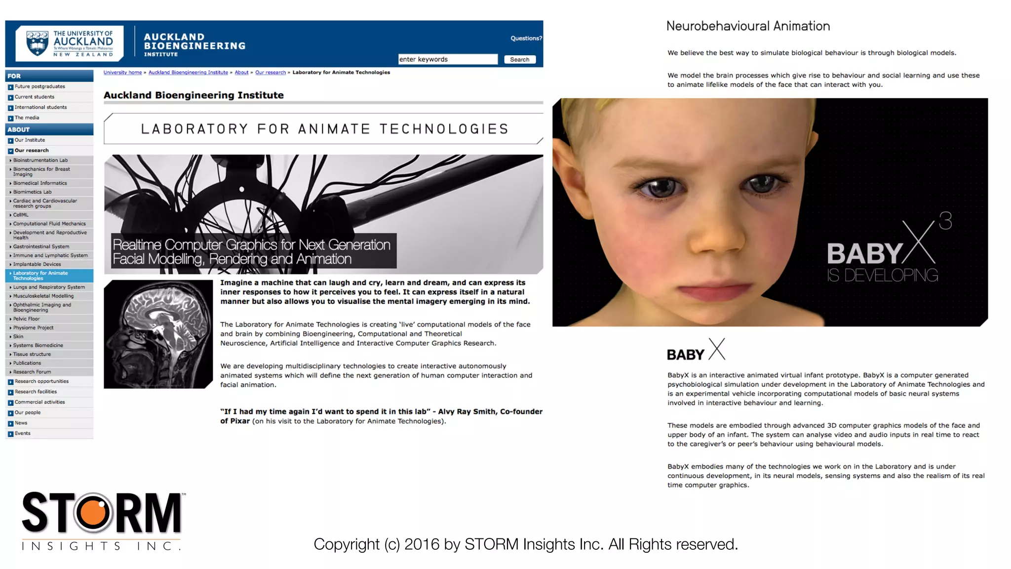 Copyright (c) 2016 by STORM Insights Inc. All Rights reserved.
 