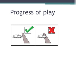 Progress of play

 