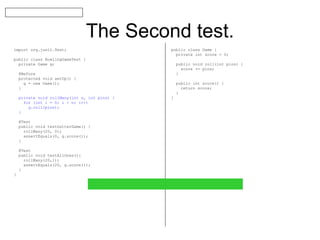 Bowling game kata JUnit4