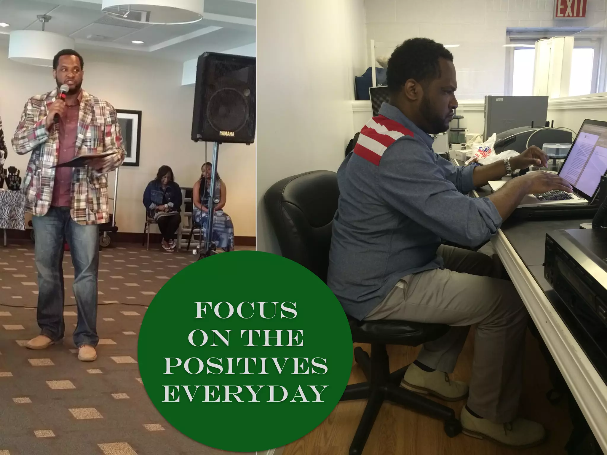 focus
on the
positives
everyday
 