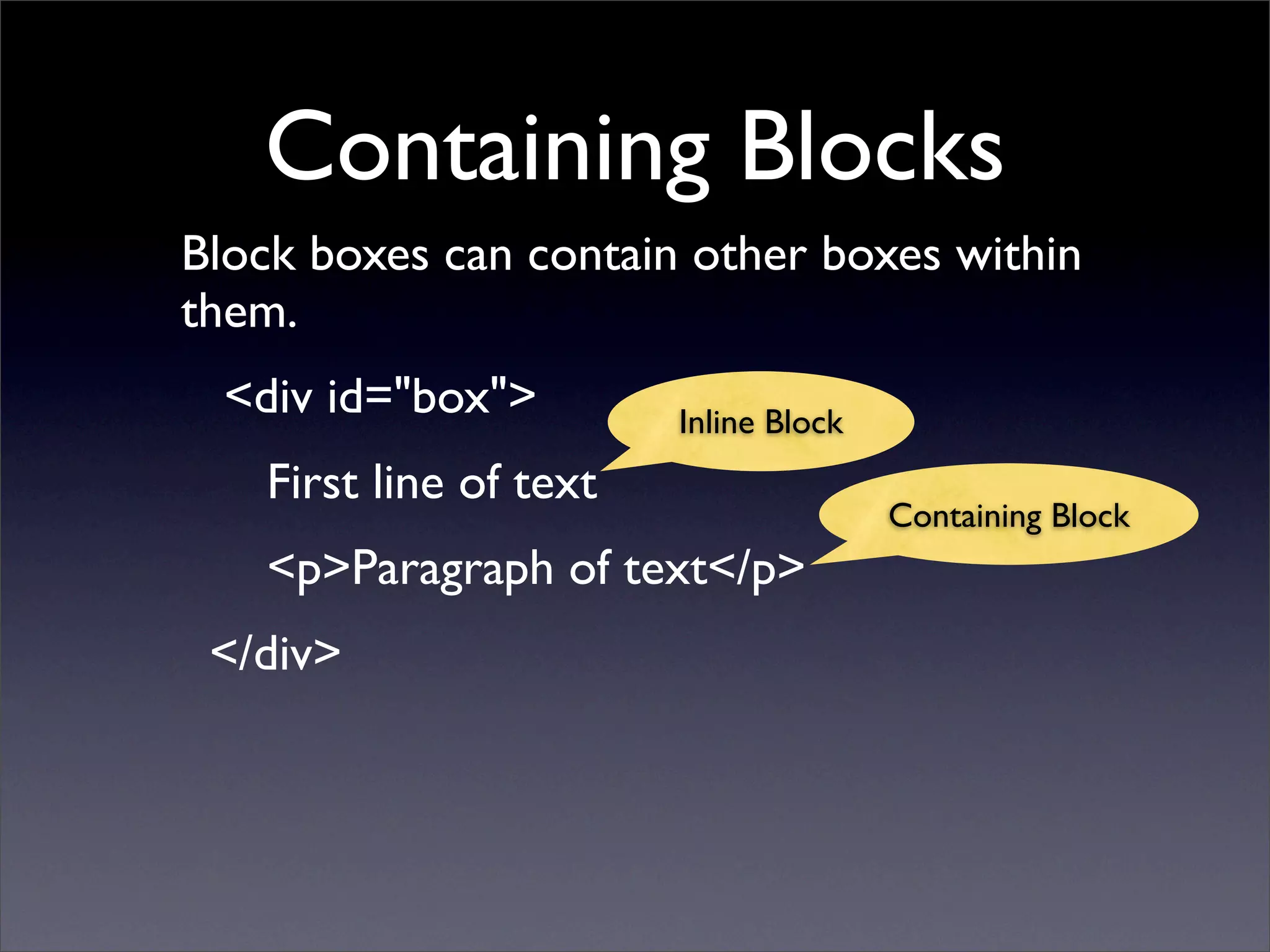 Box Model and Page Layouts