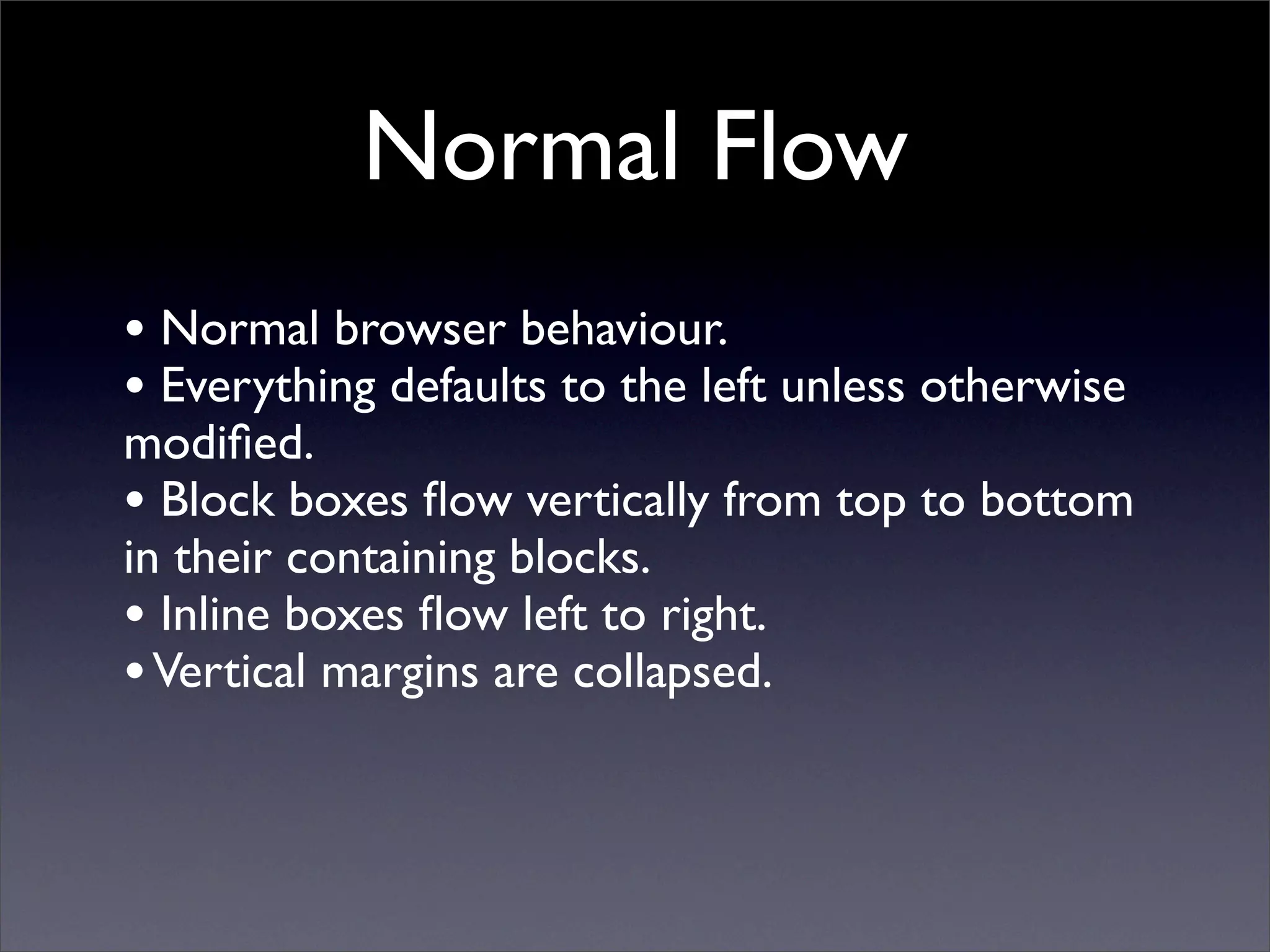 Box Model and Page Layouts