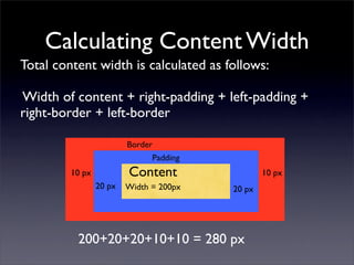 Box Model and Page Layouts | PDF