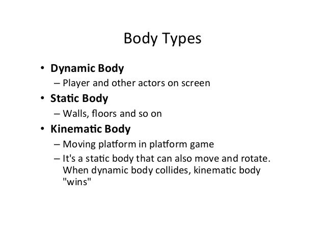 gideros box2d types