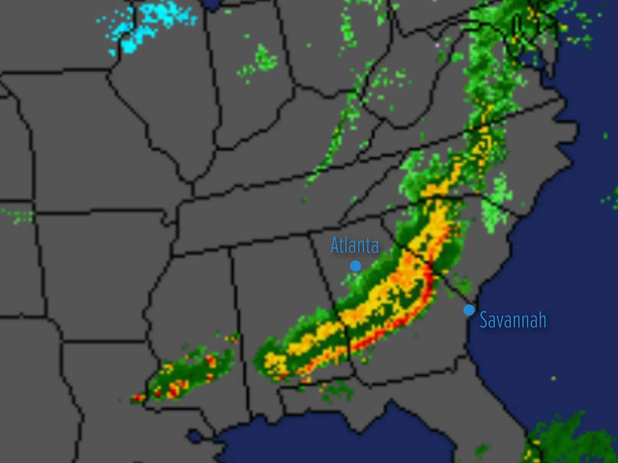 Atlanta


          Savannah
 