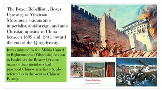 Boxer Rebellion | PDF