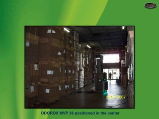 ODOROX MVP 38 positioned in the center 