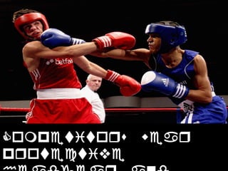 Competitors wear
protective
 