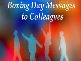 Happy Boxing Day Messages | PPTX