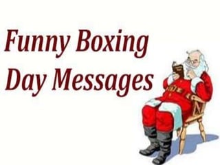 Happy Boxing Day Messages
