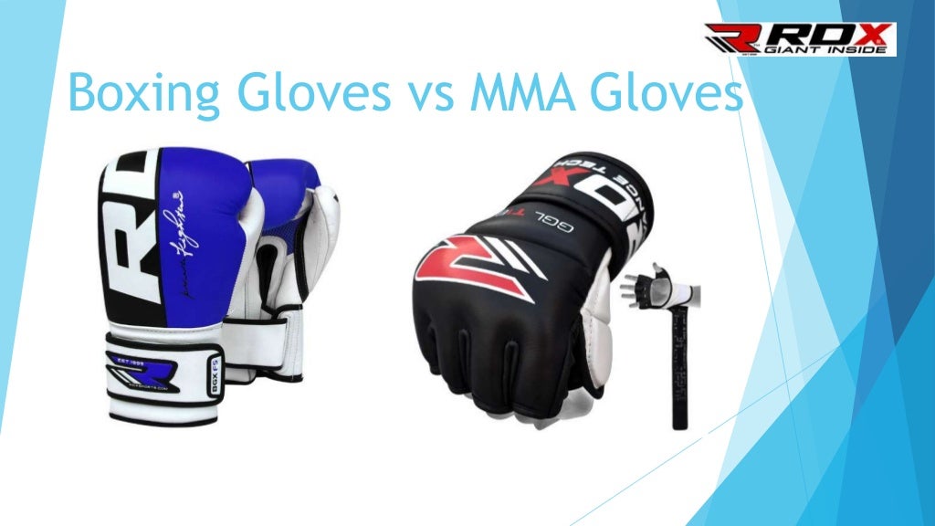 Boxing Gloves vs MMA Gloves