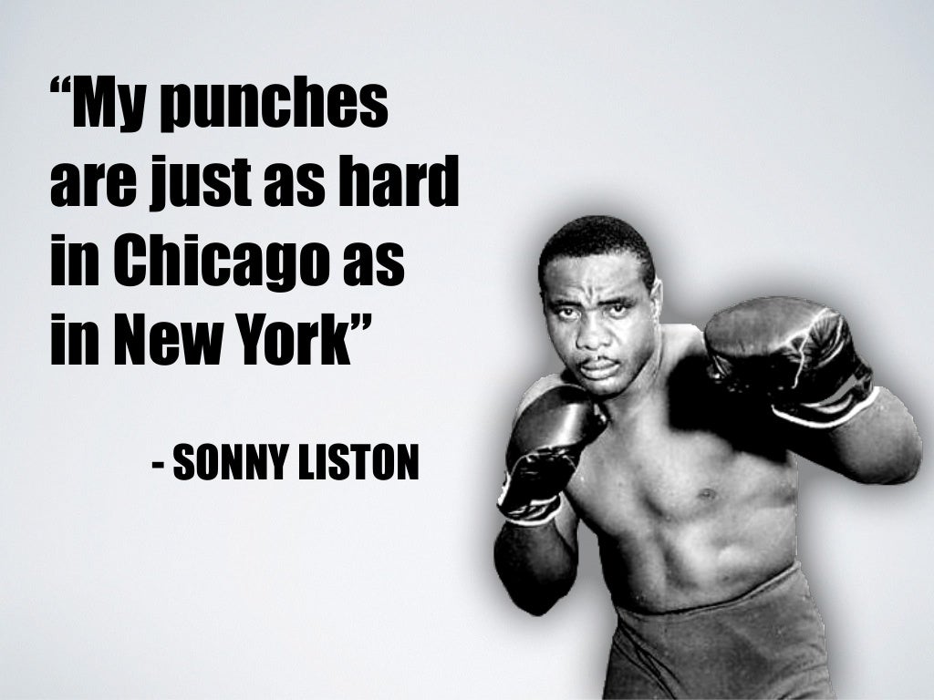 “My punches are just as