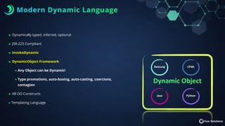 BoxLang: A Modern Modular Dynamic JVM Language for Productive ...