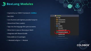 BoxLang: A Modern Modular Dynamic JVM Language for Productive ...