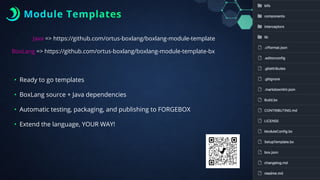 BoxLang: A Modern Modular Dynamic JVM Language for Productive ...