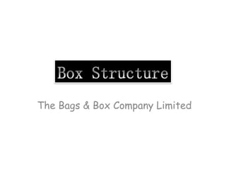 The Bags & Box Company Limited