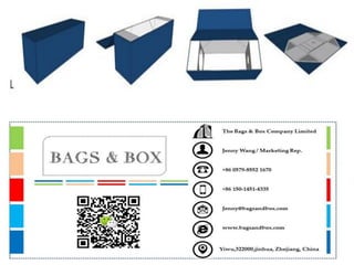 Box structure (www.bagsandbox.com)