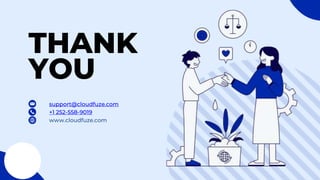 THANK
YOU
+1 252-558-9019
support@cloudfuze.com
www.cloudfuze.com
 