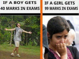 Boy and girld marks