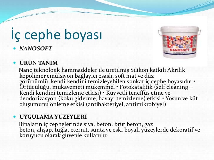 Kendi Kendini Temizleyen Boyalari Taniyalim Kimyasal Gelismeler