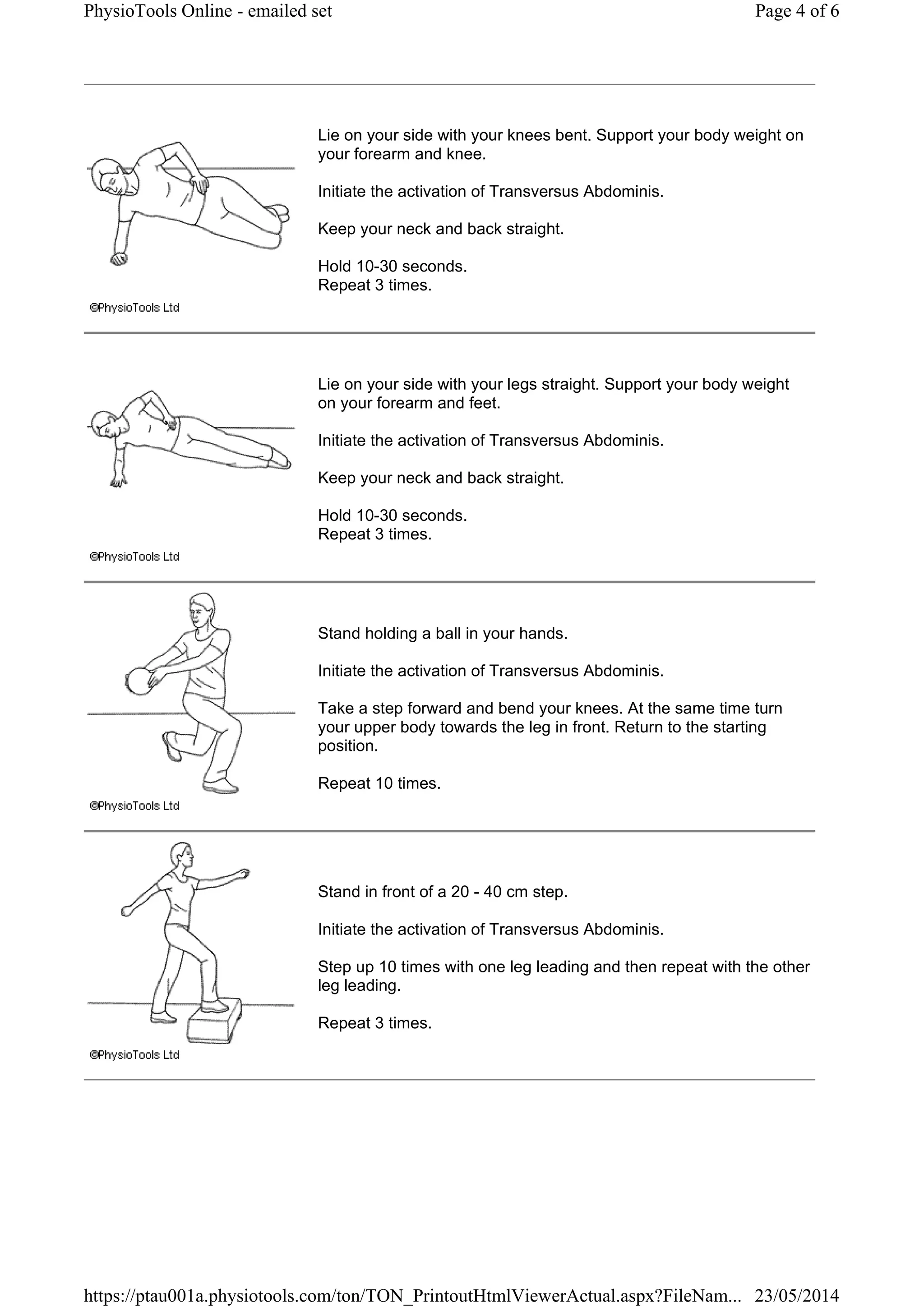 Core Stability Programme | PDF