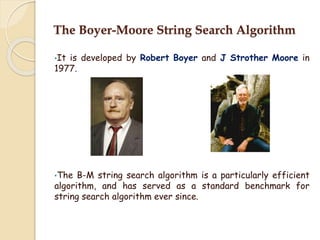 Boyer more algorithm | PPT