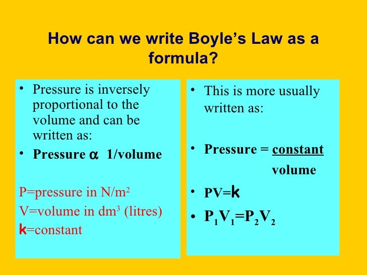 chemistry gas laws
