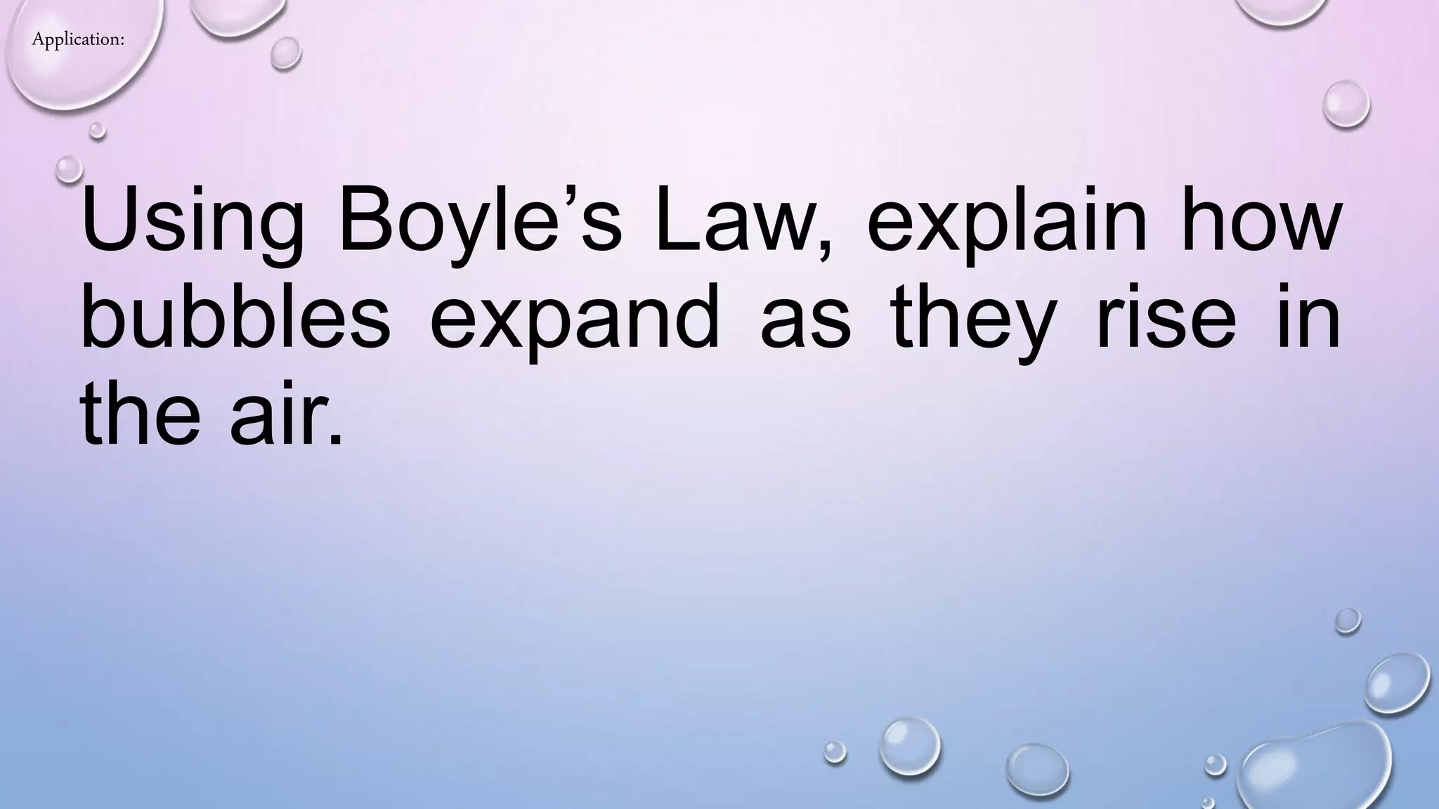 Boyles Law Ppt Lesson Pptx