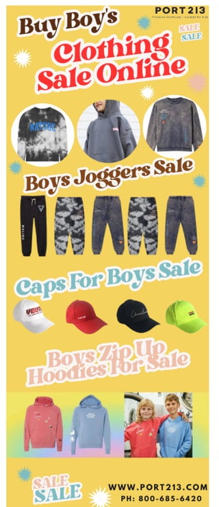 Best Boys Clothing Sale Online at Port 213