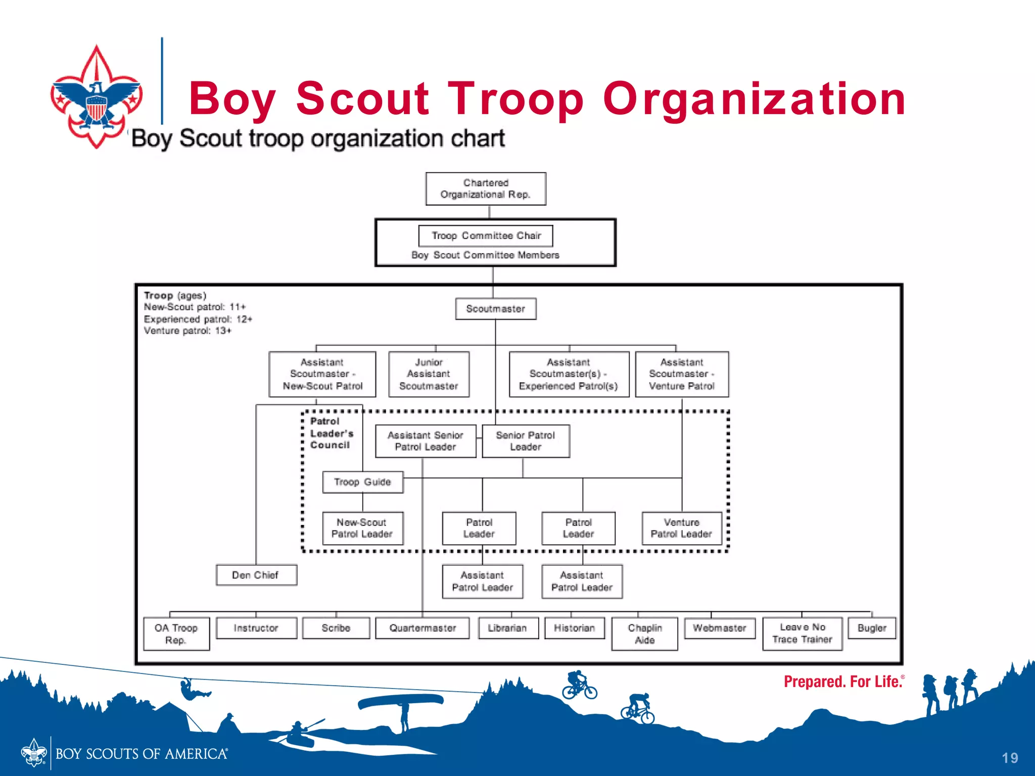 Boy Scout Troop Organization




                               19
 