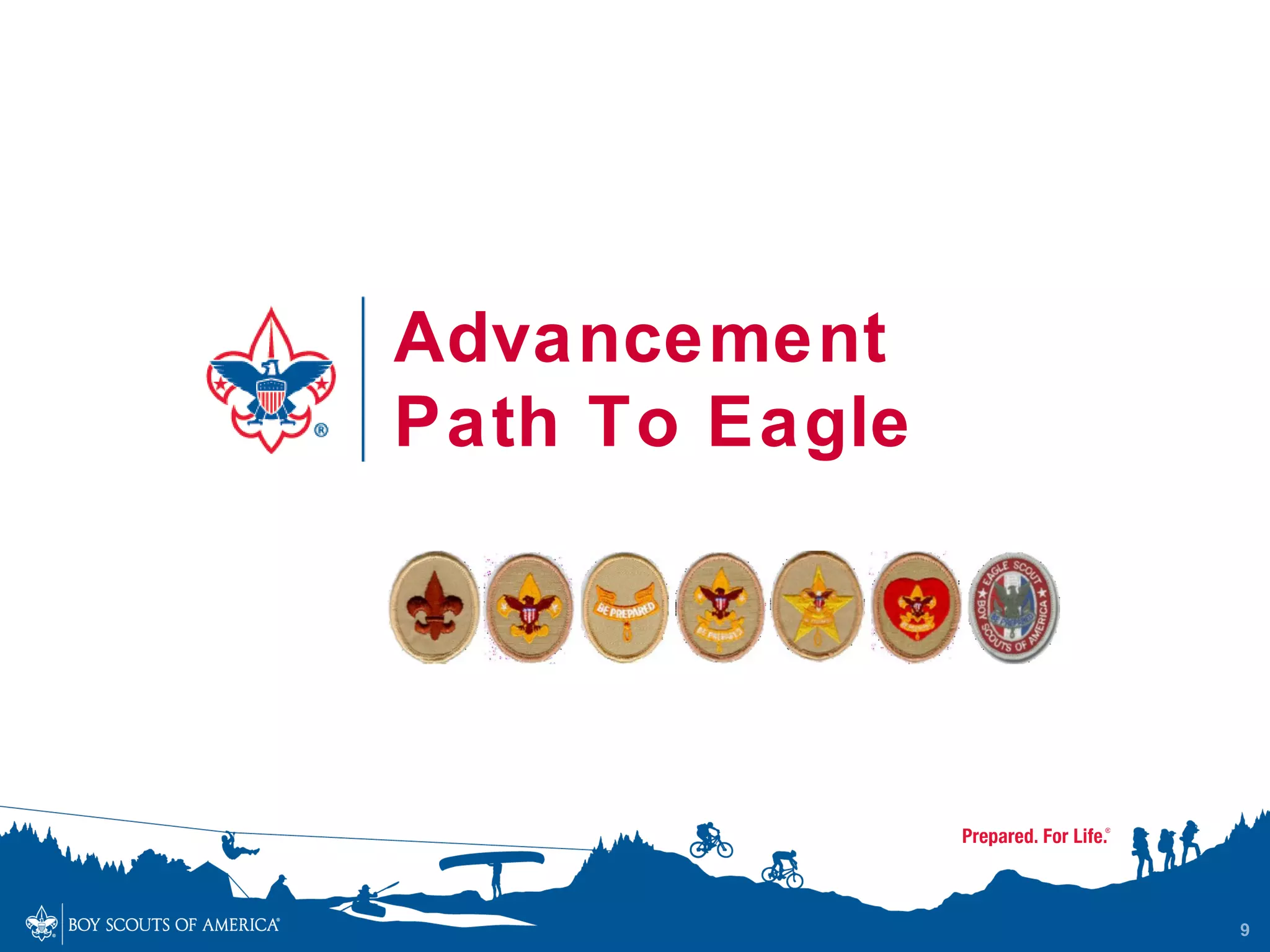 Advancement
Path To Eagle




                9
 