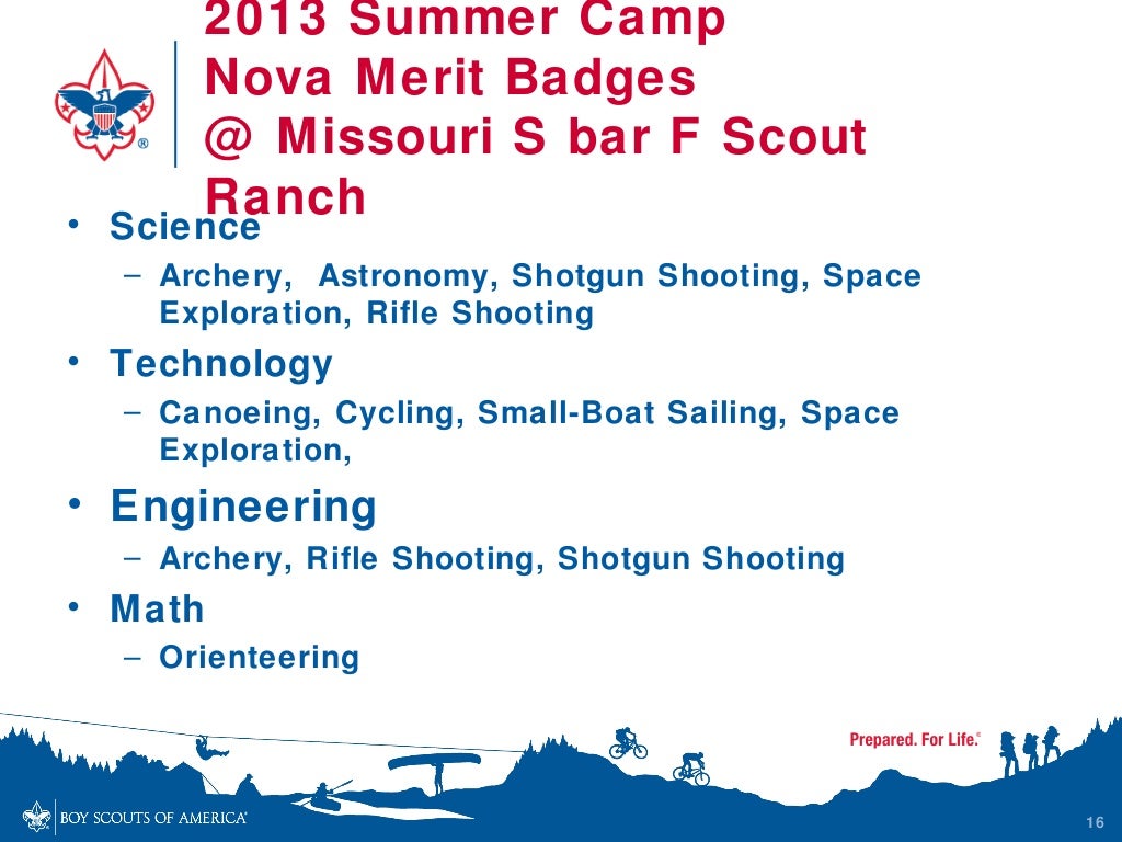 Boy Scouts STEM Nova Awards