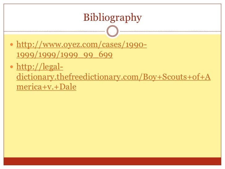 boy scouts of america v. dale essay boy scouts of america v. dale essay