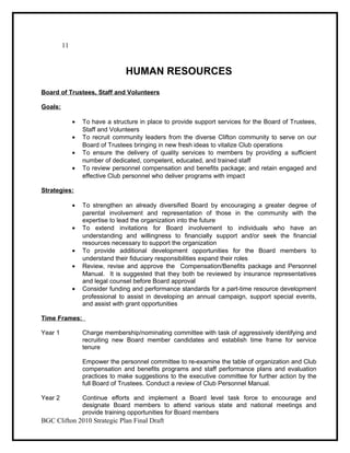 Boys & Girls Club Strategic Plan 2010 13 | DOC