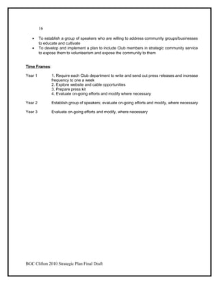 Boys & Girls Club Strategic Plan 2010 13 | DOC