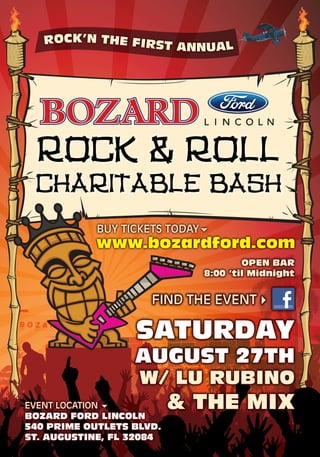 Bozard Rock and Roll Charitable Bash