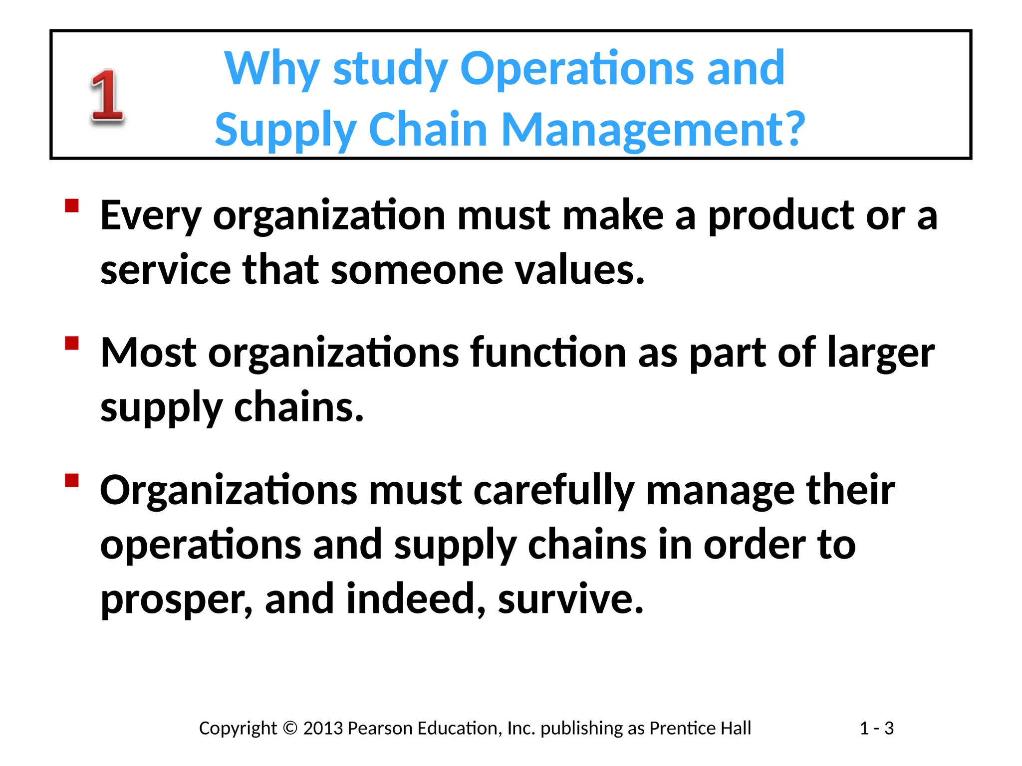 Introduction to Operations and Supply Chain Management | PPT