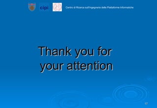 Thank you for  your attention 