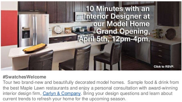 bozzuto homes presents 10 minutes with an interior designer