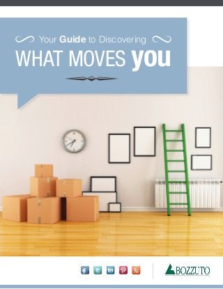 WHAT MOVES you
Your Guide to Discovering
 